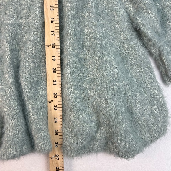 Free People Cowl Neck Sweater Womens XS Soft Girl Fuzzy Knit Cozy Oversized Boho - Picture 14 of 14